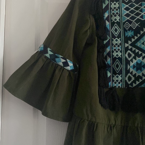 Beautiful Stories/Anthropologie Inika Olive Green Utility Jacket - Size XSmall - Picture 10 of 13